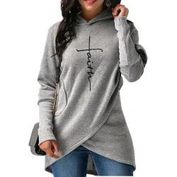 Warm hooded pullover hoodie