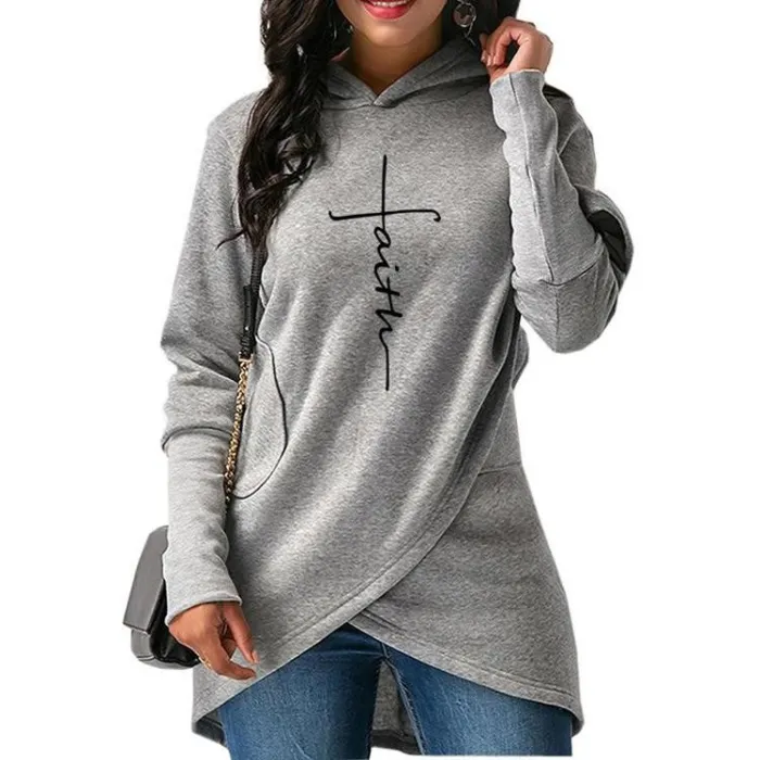 Warm hooded pullover hoodie