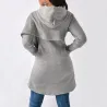 Warm hooded pullover hoodie