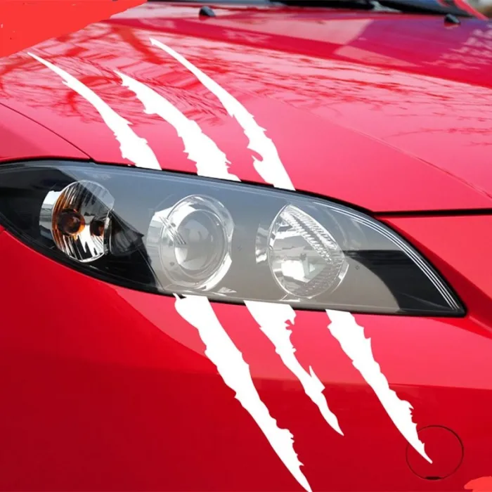 Claw marks - reflective car sticker - 40 * 12cm