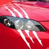 Claw marks - reflective car sticker - 40 * 12cm