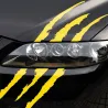 Claw marks - reflective car sticker - 40 * 12cmStickers