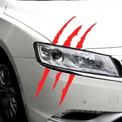 Claw marks - reflective car sticker - 40 * 12cm