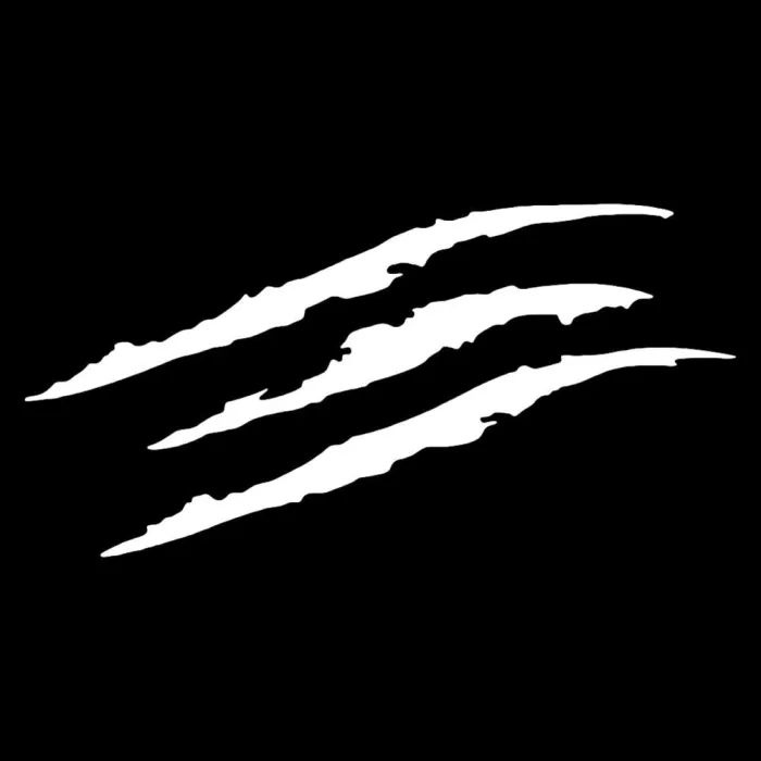 Claw marks - reflective car sticker - 40 * 12cm