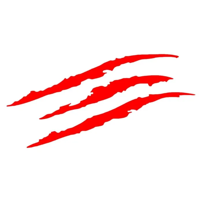 Claw marks - reflective car sticker - 40 * 12cm