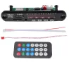 Wireless FM receiver - 5V 12V car MP3 player - audio module radio - Wma TF USB 3.5mm AUX speakers