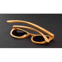 Retro - handmade wooden sunglasses - unisex