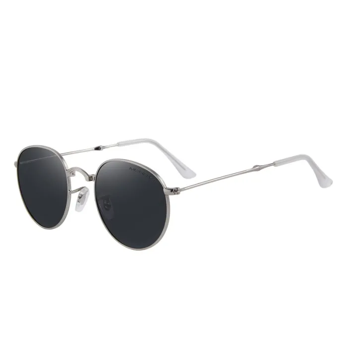Retro - foldable - oval sunglasses - unisex