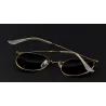 Retro - foldable - oval sunglasses - unisex