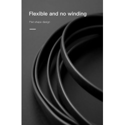 Baseus - fast charging - flat micro USB data cable