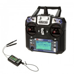 FlySky FS-i6 2.4G 6CH AFHDS RC radio transmitter with FS-iA6B receiver for RC FPV DroneR/C drone