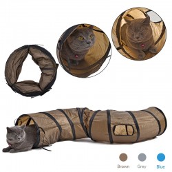 S - Shape foldable tunnel for cats & petsToys