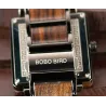 Sandalwood quartz modern watch