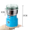 Mini electric food chopper - blender for salt & pepper & herbs