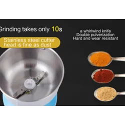 Mini electric food chopper - blender for salt & pepper & herbs