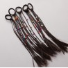 Kids handmade wig - elastic hair band with beadsWigs