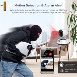 Security IP wireless camera - smart WiFi with 32GB SD card