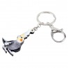 Acrylic parrot - keychain
