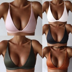 Sexy bikini bra with push up