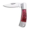 Mini foldable pocket knife with keychain