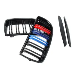 Gloss & matt M color 2 line front kidney grille for BMWGrilles