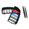 Gloss & matt M color 2 line front kidney grille for BMWGrilles