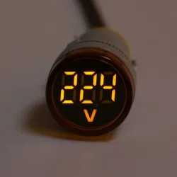 60-500V AC 22mm LED digital display - gauge voltage meter indicatorTools