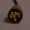 60-500V AC 22mm LED digital display - gauge voltage meter indicatorTools