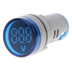 60-500V AC 22mm LED digital display - gauge voltage meter indicatorTools