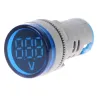 60-500V AC 22mm LED digital display - gauge voltage meter indicatorTools