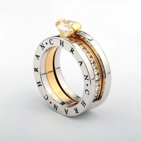 Elegant ring with Austrian crystalRings