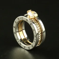 Elegant ring with Austrian crystalRings