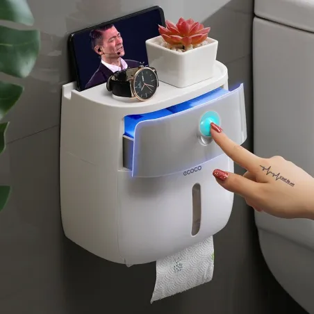 Toilet paper dispenser with drawer - waterproofBathroom & Toilet