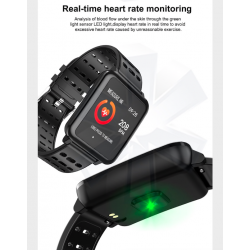 Q8 IP67 waterproof bluetooth heart rate monitor & pedometer - smartwatchWatches