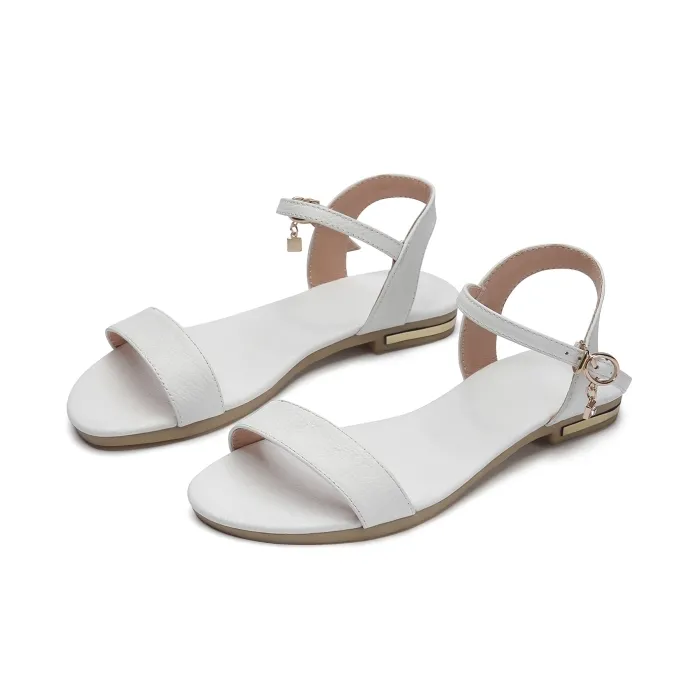 Genuine leather flat sandalsSandals