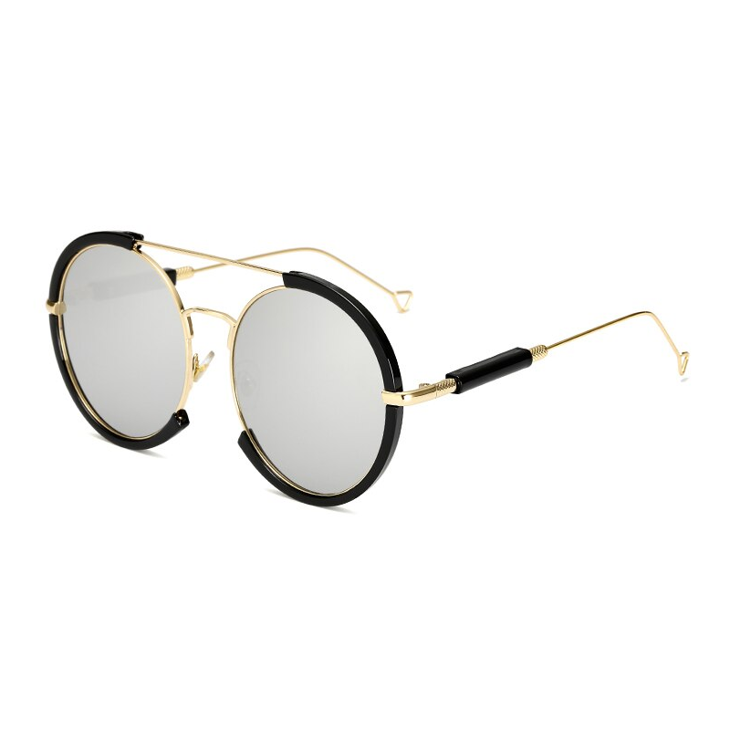 Oval vintage steampunk sunglassesSunglasses