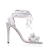 High heel sandals with lace-upSandals
