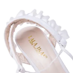 High heel sandals with lace-upSandals