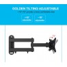 Universal rotated wall mounted TV holder - bracket