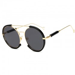 Oval vintage steampunk sunglassesSunglasses