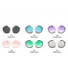 Oval vintage steampunk sunglassesSunglasses