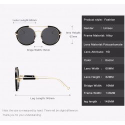 Oval vintage steampunk sunglassesSunglasses