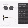 Oval vintage steampunk sunglassesSunglasses