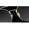 Oval vintage steampunk sunglassesSunglasses