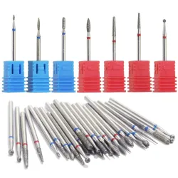 Diamond nail drill bits for manicure & pedicure