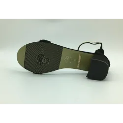 Shiny medium heel sandalsSandals