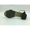 Shiny medium heel sandalsSandals