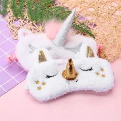 Sleeping mask with unicornSleeping