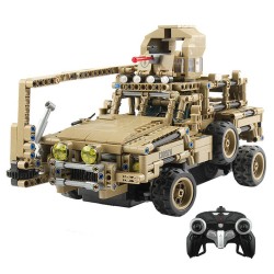 MoFun MZ6003 2.4G 1/12 military RC car truck self-build block 768 pcsCars