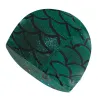 Nylon swimming cap with mermaid pattern - unisex